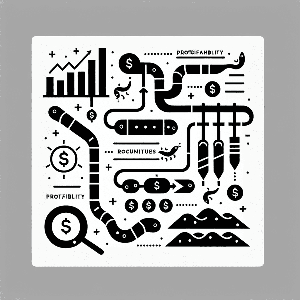 es rentable criar lombrices