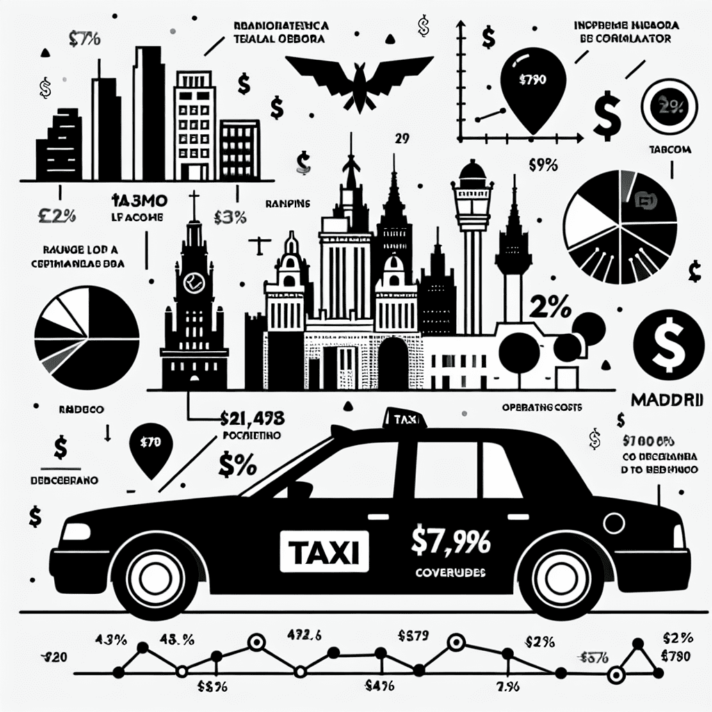 es rentable un taxi en madrid