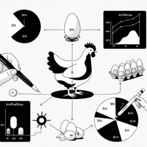 es rentable vender huevos de gallina