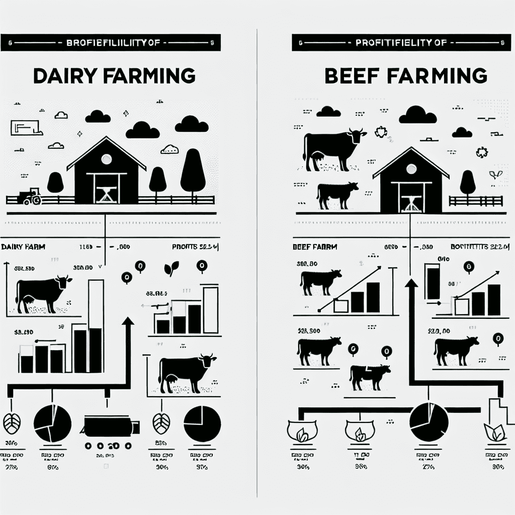 que es más rentable ganado de leche o de carne