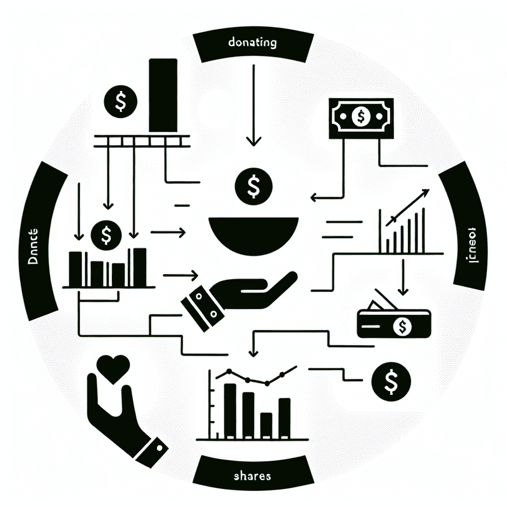 se pueden donar acciones de una sociedad limitada