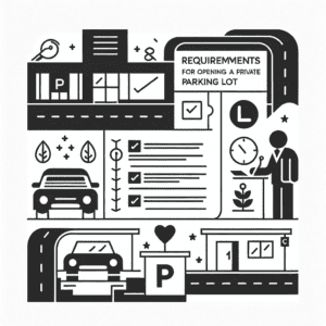requisitos para abrir un parking privado